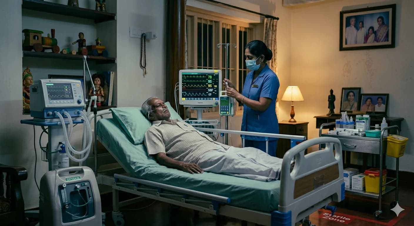 ICU Setup at Home